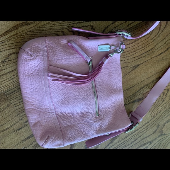 Coach pebble pink leather crossbody purse bag - Picture 16 of 16